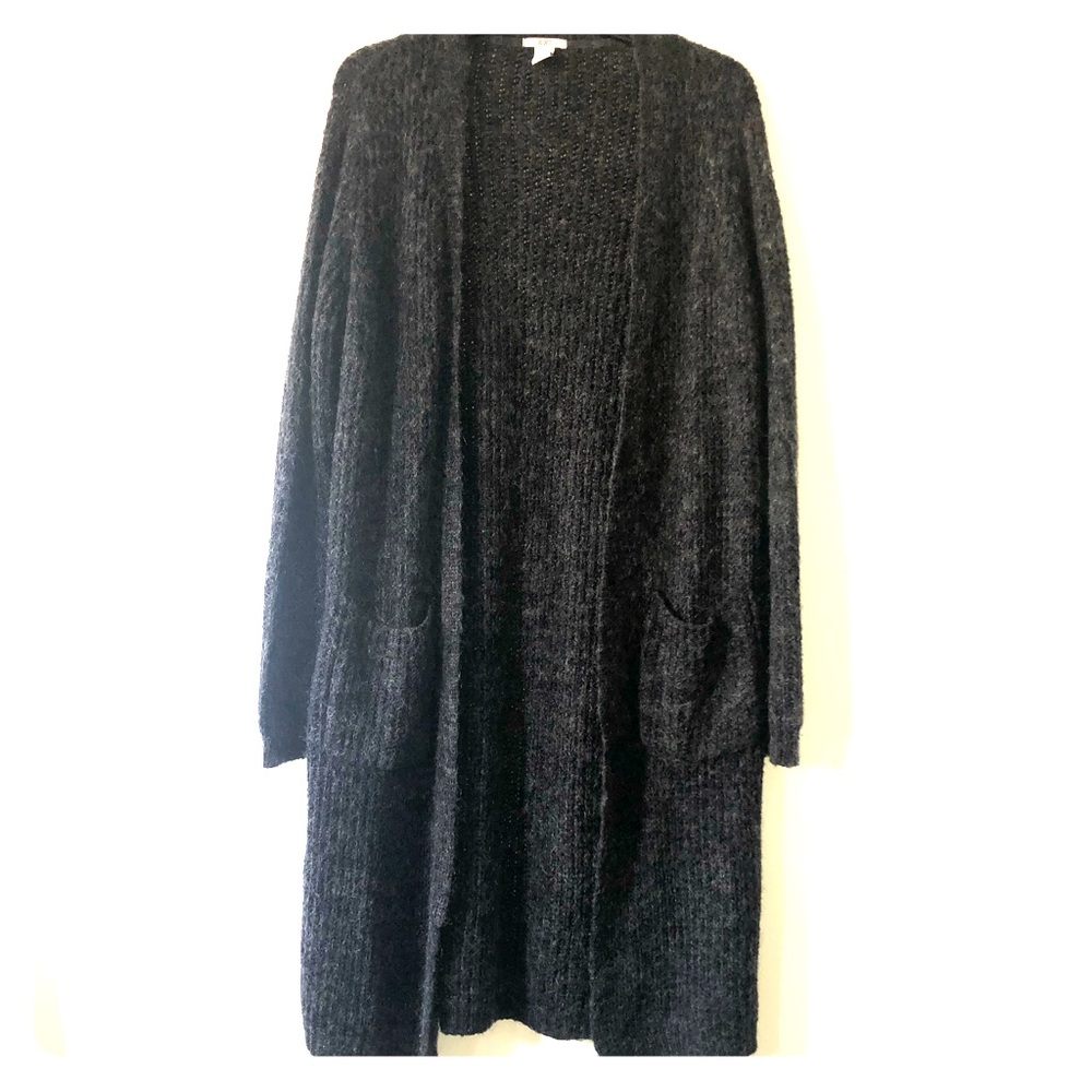 Blue long sweater
